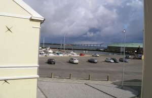 Udsigt over havnen